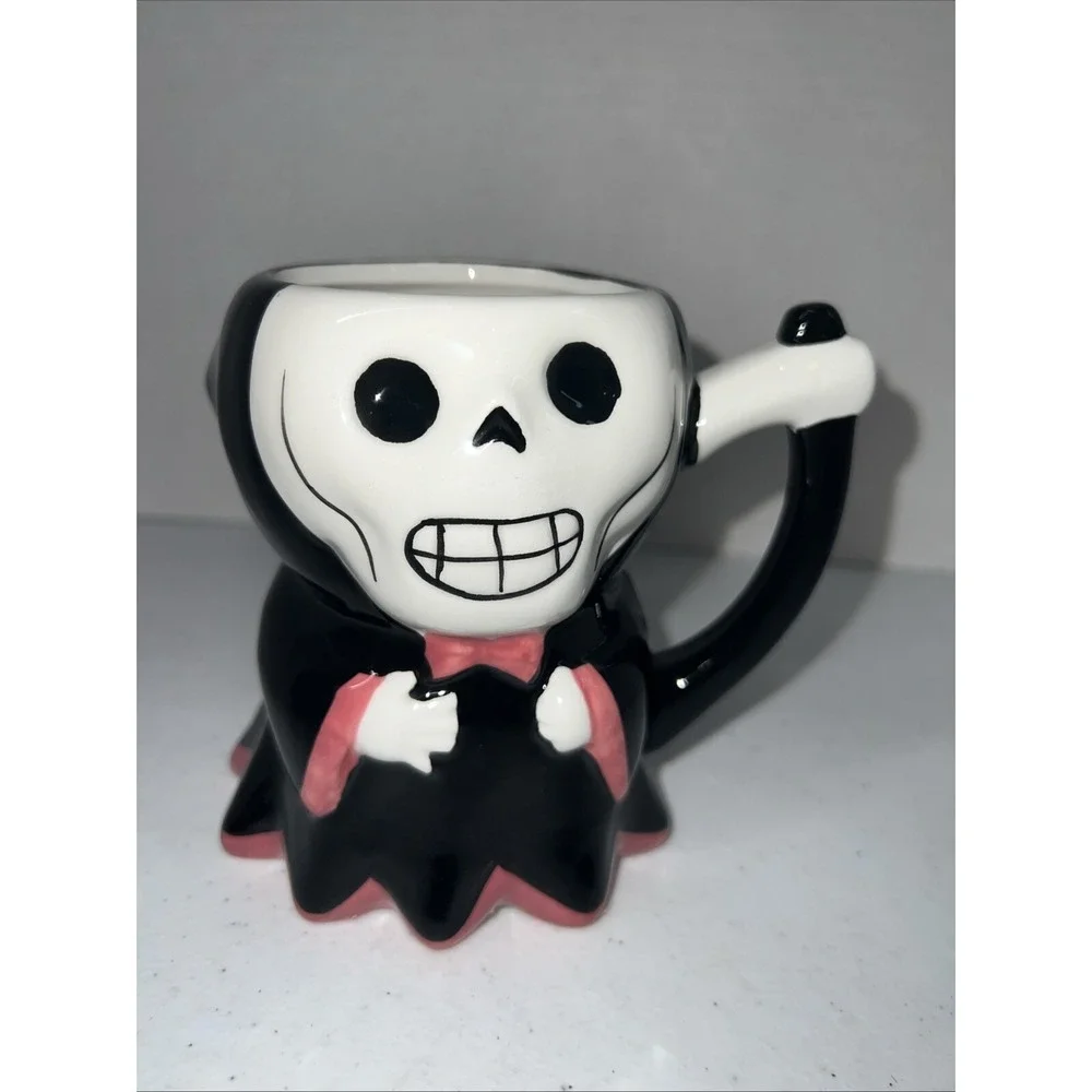 Halloween Figural Grim Reaper Mug Target Hyde & Eek 2024 Earthenware Character